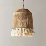 Люстра круглая плетеная с кисточками Small Solar Glow варинант исполнения - 2 | Loft Concept в Нижнем Новгороде