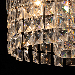 Потолочный светильник круглый с прозрачными подвесками Lunet варинант исполнения - 16 | Loft Concept в Нижнем Новгороде