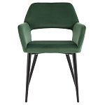 Стул с подлокотниками зеленый NEASAN STOOL варинант исполнения - 2 | Loft Concept в Нижнем Новгороде