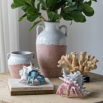 Статуэтка голубой рак с белой раковиной Marine Accessories варинант исполнения - 7 | Loft Concept в Нижнем Новгороде