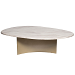 Стол журнальный овальный с контрастным основанием Subsequence варинант исполнения - 2 | Loft Concept в Нижнем Новгороде