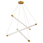 Светодиодная люстра Trumpet Tube Brass  варинант исполнения - 2 | Loft Concept в Нижнем Новгороде