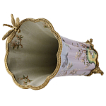 Декоративная ваза из фарфора с бронзовыми вставками Eden Garden варинант исполнения - 2 | Loft Concept в Нижнем Новгороде