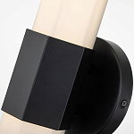 Бра для ванных комнат вертикальное с длинным белым матовым плафоном в форме шестиугольника на круглом основании Hinkley варинант исполнения - 2 | Loft Concept в Нижнем Новгороде