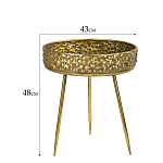 Столик дизайнерский Coth of gold варинант исполнения - 8 | Loft Concept в Нижнем Новгороде