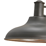 Бра настенное с куполообразным плафоном на регулируемом кронштейне Gray Horizon  варинант исполнения - 1 | Loft Concept в Нижнем Новгороде