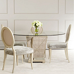 Стол обеденный круглый на зеркальном основании Spectacular Table варинант исполнения - 1 | Loft Concept в Нижнем Новгороде