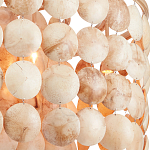 Люстра с каскадом из круглых декоративных элементов Texture Discs варинант исполнения - 1 | Loft Concept в Нижнем Новгороде