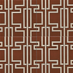 Дизайнерская плитка с узором Лабиринт варинант исполнения - 1 | Loft Concept в Нижнем Новгороде
