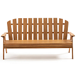 Садовая скамья из массива акации Ruth Wooden Bench варинант исполнения - 1 | Loft Concept в Нижнем Новгороде