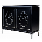 Черный комод в стиле арт-деко Luciano варинант исполнения - 2 | Loft Concept в Нижнем Новгороде