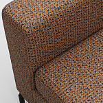 Мебельная ткань Шенилл терракотовый цвет 142 см T4-58 варинант исполнения - 8 | Loft Concept в Нижнем Новгороде