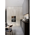 Серый кухонный гарнитур с фасадом под светлый дуб Ferrand Kitchen Set варинант исполнения - 2 | Loft Concept в Нижнем Новгороде