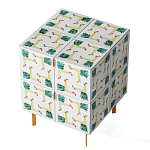 Тумба  с рисунком Short Pina Colada Orange варинант исполнения - 2 | Loft Concept в Нижнем Новгороде