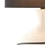 Настольная лампа фактурная с черными круговыми линиями на корпусе Recess варинант исполнения - 1 | Loft Concept в Нижнем Новгороде