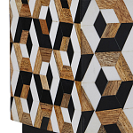 Настольная лампа с фигурным узором и трапециевидным абажуром Сonundrum варинант исполнения - 1 | Loft Concept в Нижнем Новгороде