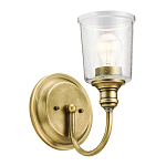 Бра с прозрачным стеклянным абажуром в форме цилиндра Kichler варинант исполнения - 12 | Loft Concept в Нижнем Новгороде