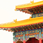 Храм Конфуция Тайвань миниатюра для интерьера в китайском стиле варинант исполнения - 1 | Loft Concept в Нижнем Новгороде