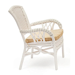 Комплект обеденный из ротанга Eloise white варинант исполнения - 2 | Loft Concept в Нижнем Новгороде