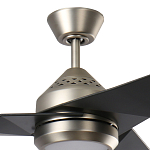 Люстра с вентилятором с черными лопастями Kichler варинант исполнения - 2 | Loft Concept в Нижнем Новгороде