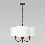 Люстра с белым текстильным абажуром Vitorino  варинант исполнения - 2 | Loft Concept в Нижнем Новгороде