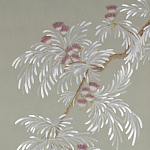 Обои ручная роспись Silk Tree Special Colourway on grey painted Xuan paper варинант исполнения - 1 | Loft Concept в Нижнем Новгороде