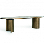 Дизайнерский рабочий стол из металла BLEVIO Table варинант исполнения - 10 | Loft Concept в Нижнем Новгороде