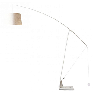 Торшер Havard white