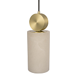 Подвесной светильник с цилиндрическим мраморным плафоном Marble square варинант исполнения - 3 | Loft Concept в Нижнем Новгороде