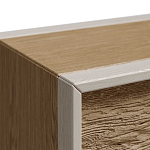 Комод 4 ящика с подсветкой на рельефном фасаде Warm Industrial варинант исполнения - 7 | Loft Concept в Нижнем Новгороде