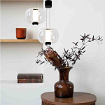 Подвесной светильник с прозрачным рифленым стеклянным плафоном Aurora Bloom варинант исполнения - 2 | Loft Concept в Нижнем Новгороде