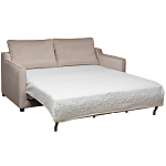 Диван двухместный раскладной светло-серый с кантом Pride варинант исполнения - 3 | Loft Concept в Нижнем Новгороде