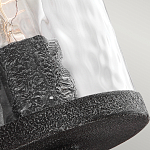 Бра с цилиндрическим плафоном из прозрачного рифленого стекла Feiss варинант исполнения - 4 | Loft Concept в Нижнем Новгороде