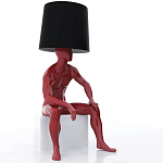 Лампа MALE MANNEQUIN LAMP с абажуром варинант исполнения - 1 | Loft Concept в Нижнем Новгороде