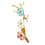 Бра с цветочным декором Miscellaneous herbs варинант исполнения - 2 | Loft Concept в Нижнем Новгороде