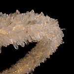 Люстра круглая с натуральным горным хрусталем Crystal Shimmer варинант исполнения - 4 | Loft Concept в Нижнем Новгороде