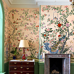 Обои ручная роспись Houghton Edo Blush варинант исполнения - 4 | Loft Concept в Нижнем Новгороде