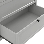 Комод с 3-мя ящиками серый Silva Grey Chest of Drawers варинант исполнения - 4 | Loft Concept в Нижнем Новгороде