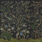 Обои ручная роспись St Laurent Casino metallic silk варинант исполнения - 1 | Loft Concept в Нижнем Новгороде