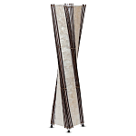 Торшер из перламутра на металлическом каркасе Indonesian Wave варинант исполнения - 1 | Loft Concept в Нижнем Новгороде