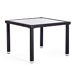 Обеденный комплект из искуственного ротанга Vintara черный варинант исполнения - 11 | Loft Concept в Нижнем Новгороде