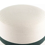 Пуф с плетеной светло-бежевой обивкой Serene Holidays варинант исполнения - 2 | Loft Concept в Нижнем Новгороде