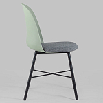 Стул из прочного пластика на металлическом основании Anora Green  варинант исполнения - 3 | Loft Concept в Нижнем Новгороде