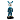 Rolito Large Figurine Blue