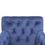 Кресло Addison Chic Armchair deep blue velour варинант исполнения - 4 | Loft Concept в Нижнем Новгороде