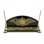 Настольный письменный набор из змеевика с гербом РФ Successful Leader варинант исполнения - 1 | Loft Concept в Нижнем Новгороде