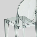 Прозрачный стул с серым оттенком LOUIS GHOST CHAIR варинант исполнения - 6 | Loft Concept в Нижнем Новгороде