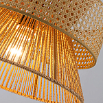 Подвесной светильник с абажуром из натуральных материалов Light Inside the Cell варинант исполнения - 6 | Loft Concept в Нижнем Новгороде