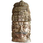 Арт-объект на стену Маска из массива акации Acacia Mask варинант исполнения - 3 | Loft Concept в Нижнем Новгороде