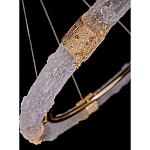 Люстра в форме кольца с золотым декором Warm Heavenly Light варинант исполнения - 3 | Loft Concept в Нижнем Новгороде